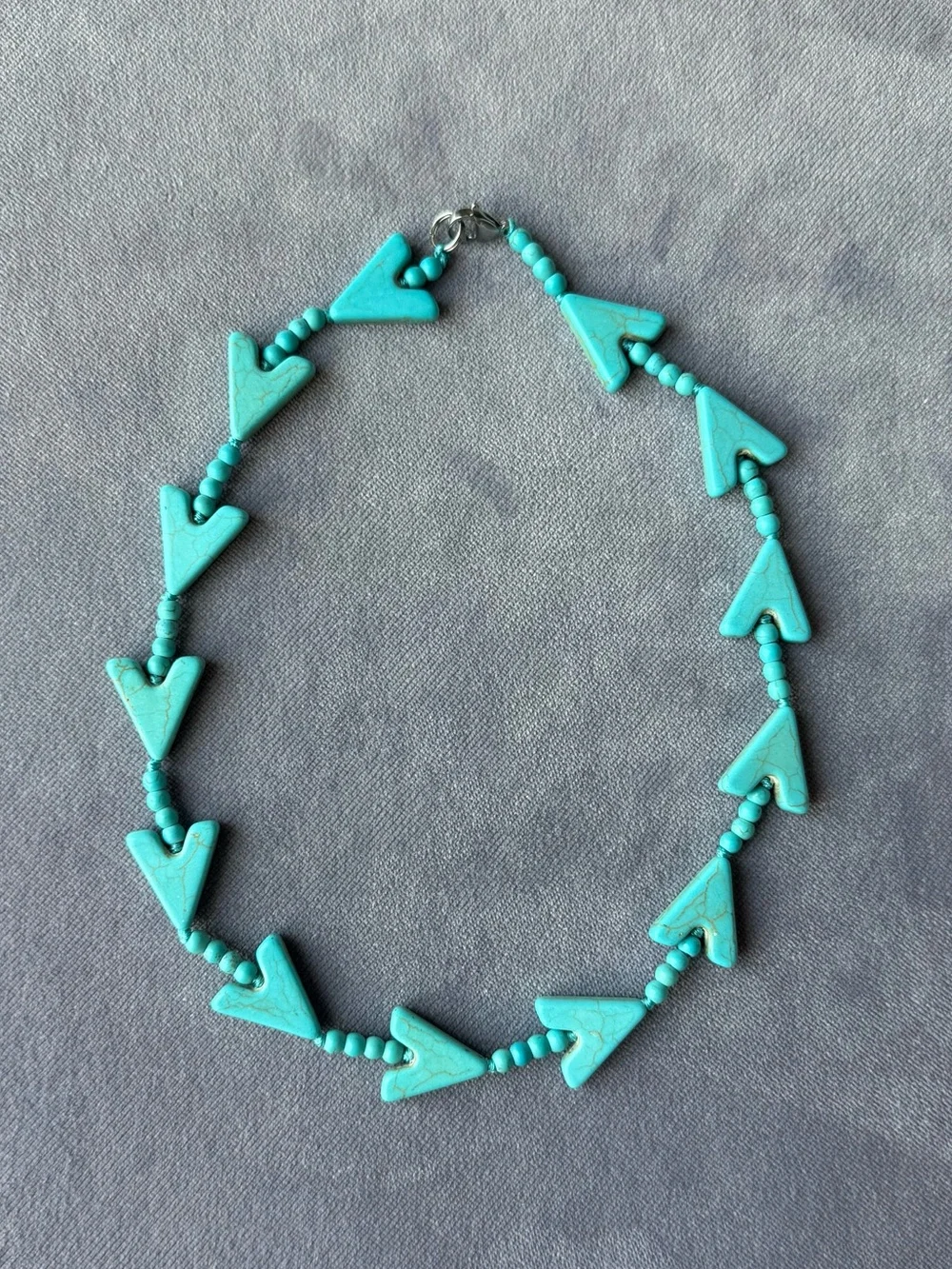 NWOT Tuckernuck Texas Arrow Turquoise Necklace
